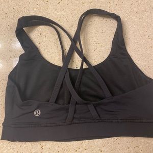 Lululemon sports bra - black